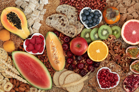 Fibre-rich foods