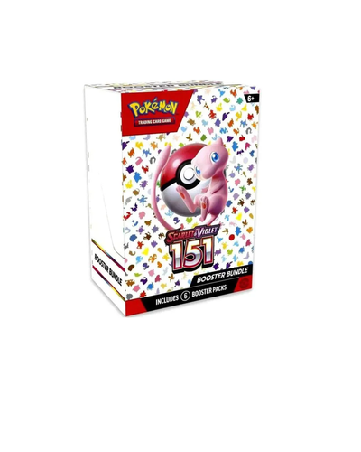 mew booster box 151 Scarlet & Violet: and more. Pokemon - 151 Booster Bundle