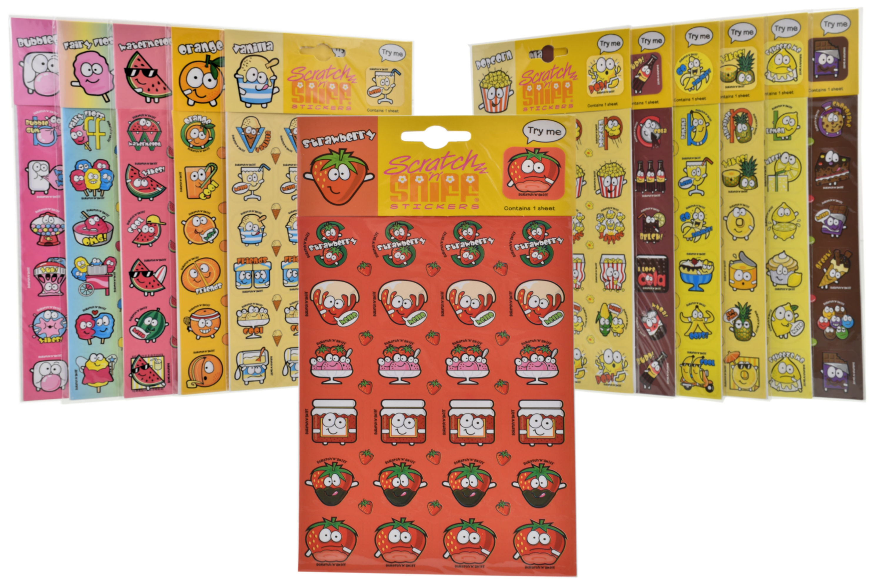 Scratch N Sniff Stickers