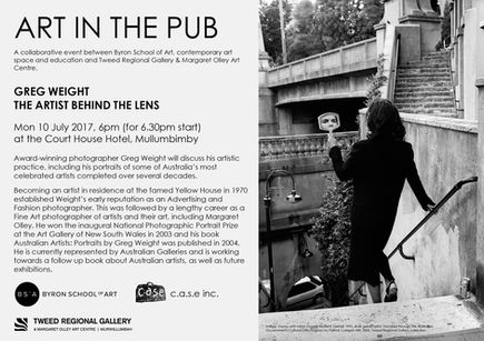 Art in the Pub - Greg Weight Monday 10th July 6pm for a 6.30pm Start