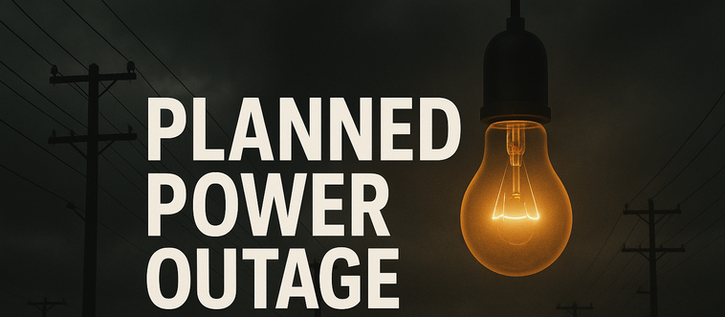 Planned Power Outage Scheduled Thursday for Part of Willow and Highland Drive