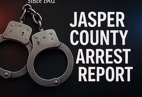Jasper County Arrest Report – Friday, October 17, 2025