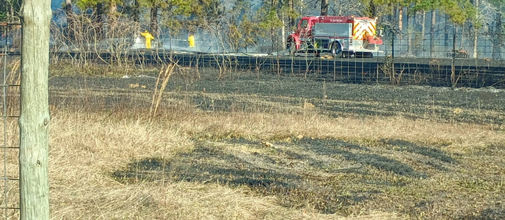 Multi-Department Response Contains Pasture Fire in Newton County