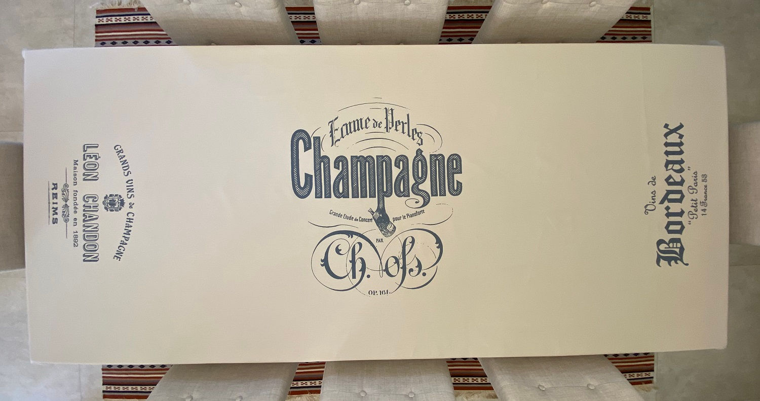 Toalha de Mesa Retangular 10 Lugares 300x160cm Champagne