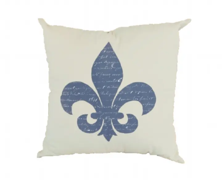 Capa de Almofada 60x60 Flor de Lis
