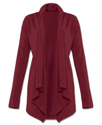 Organic Cotton Draped Cardigan