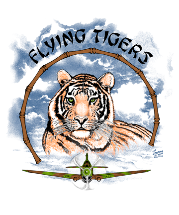 Flying Tigers Wht.