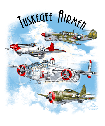 Tuskegee Airmen Wht.