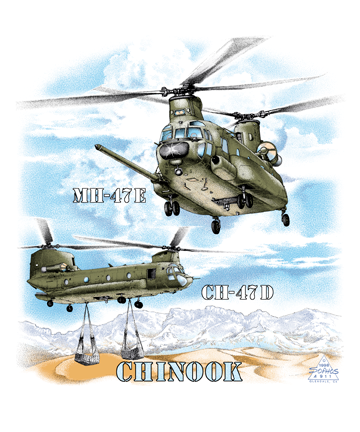 CH-47D MH47E Chinook