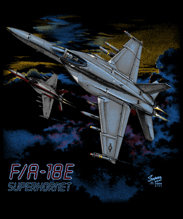 F-A18-E Black 