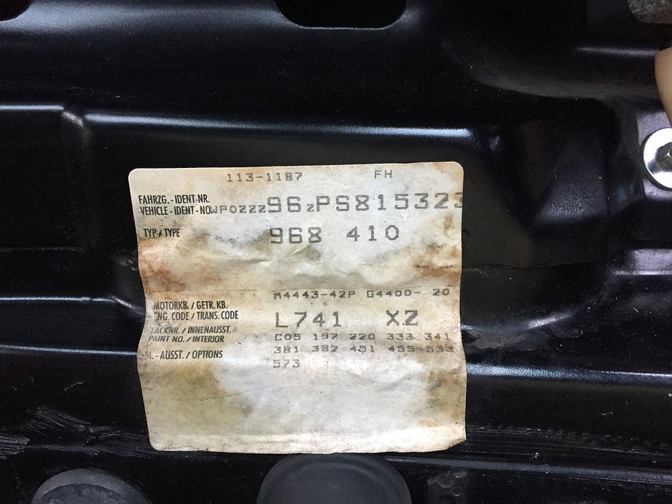 Miniature : PORSCHE 968 – CLUB SPORT