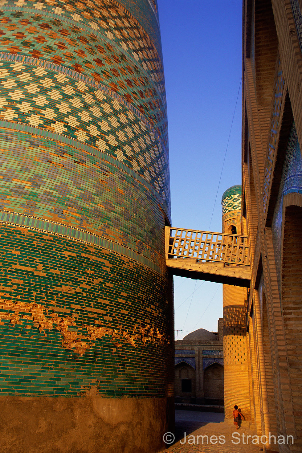 Boy & Kalta Minar, Khiva, Uzbekistan