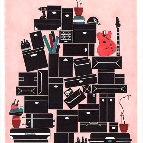 Saving the Boxes for the Next Move by Fariba Kalantari