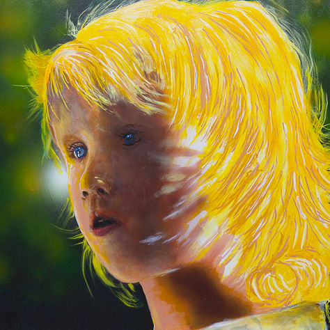 Cedar Podor at Age 4 by Miklos Legrady