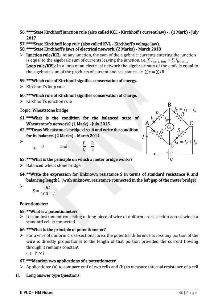 Chapter 3 Current Electricity