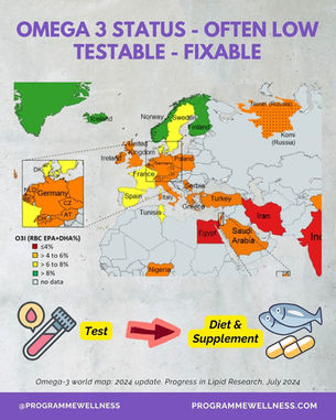Omega 3 Status - Testing & Fixing