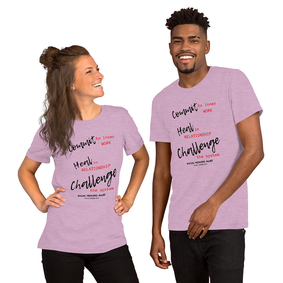 Thumbnail: Commit, Heal, Challenge Short-Sleeve Unisex T-Shirt
