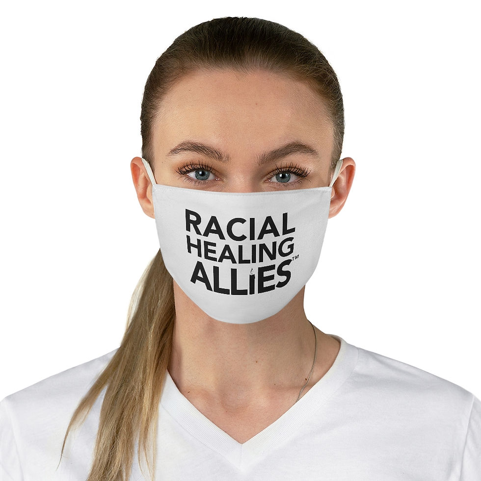 Thumbnail: Racial Healing Allies Fabric Face Mask