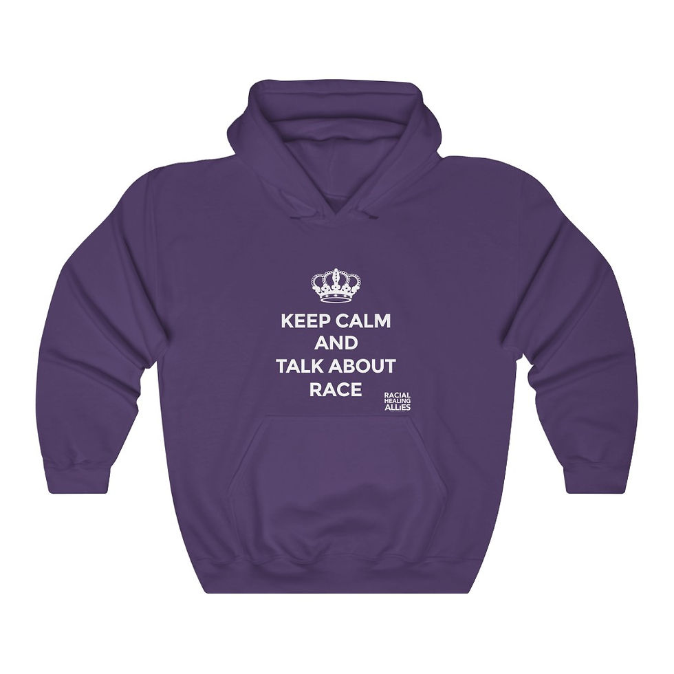 Thumbnail: Talk About Race Unisex Heavy Blend™ Hooded Sweatshirt