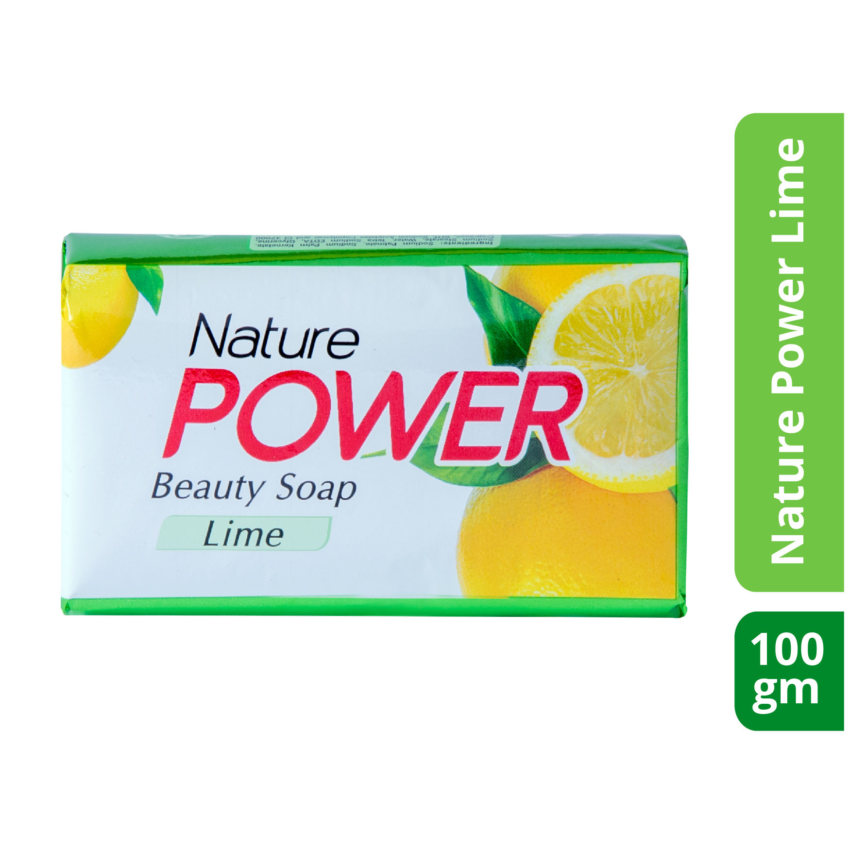 Nature Power Beauty Soap (Lime) - 100 gm