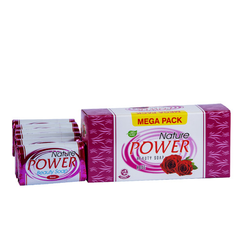 Special Powder Soap 8個セット Nature Power Beauty Soap (Rose Bundle) - 125 gm | powersoaps