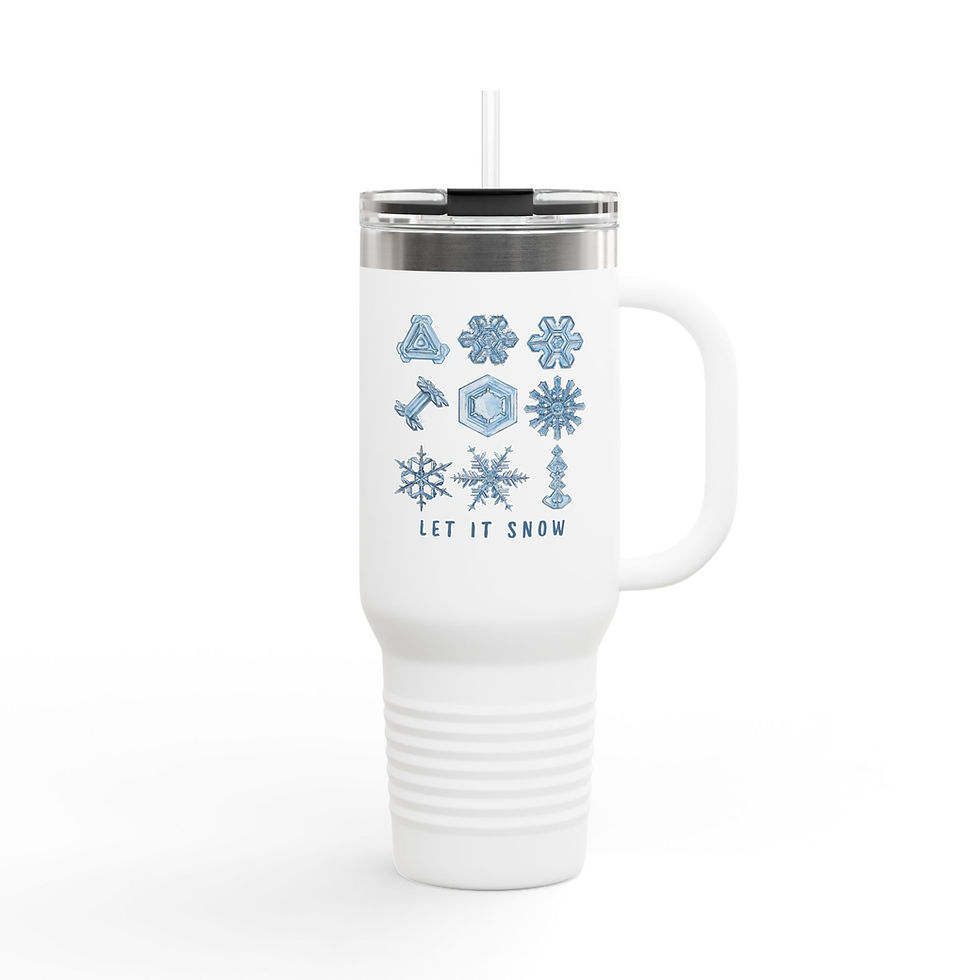 Thumbnail: Let it Snow Insulated Travel Mug, 40oz