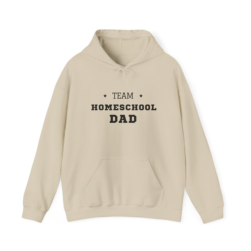 Thumbnail: Team Homeschool Dad LH Adult Hoodie