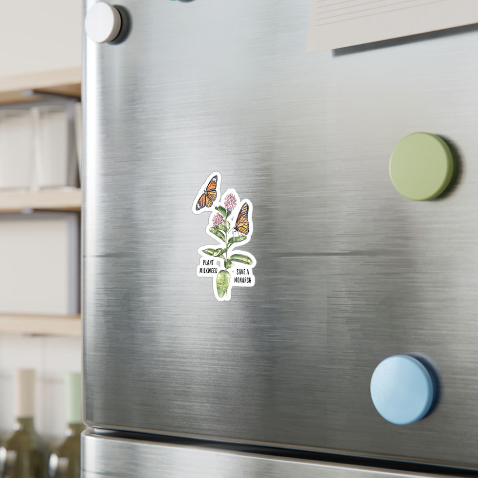 Thumbnail: Save the Monarchs Kiss-Cut Vinyl Decals