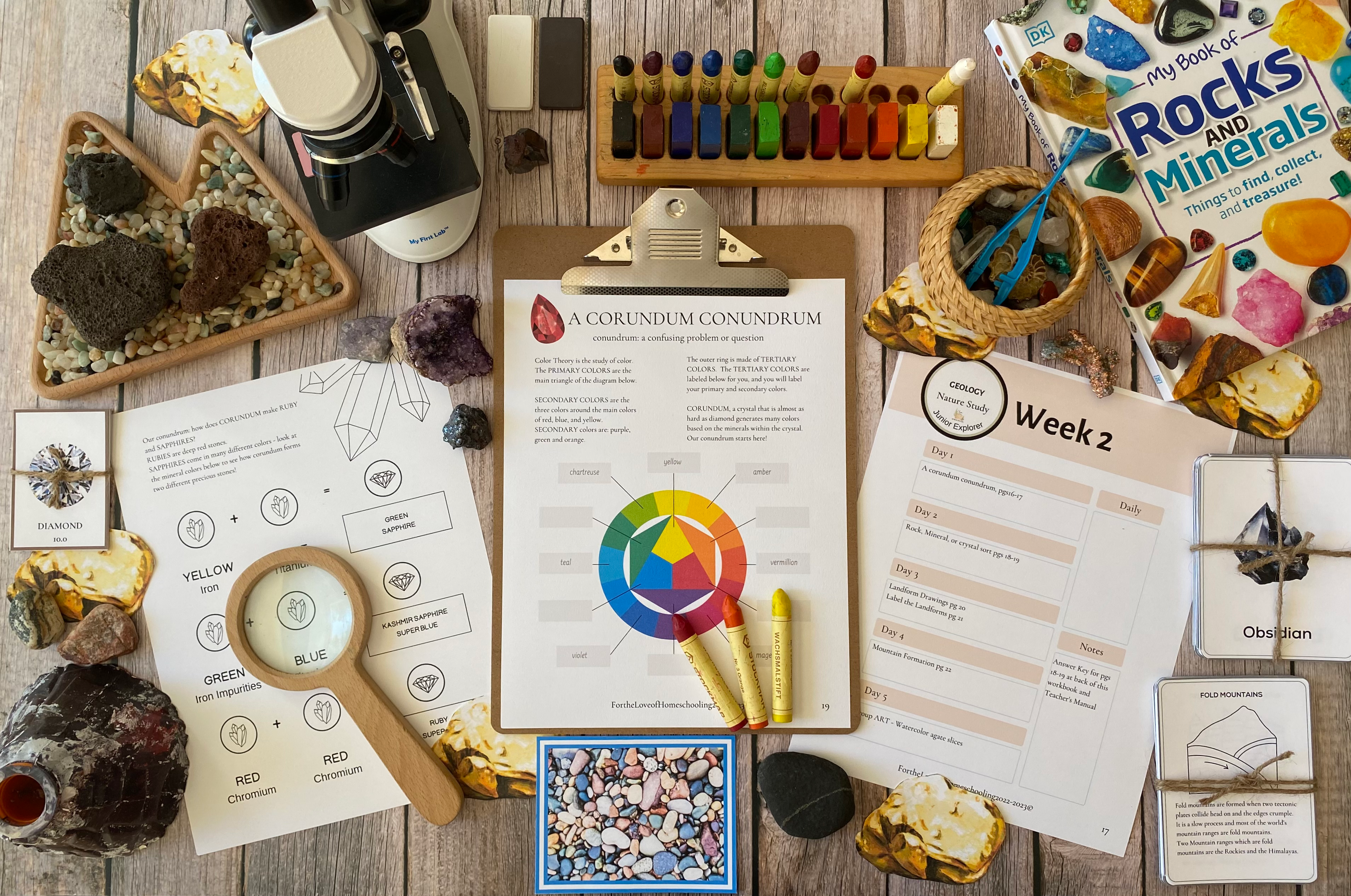 Colorful &  Crystalline Mini Unit