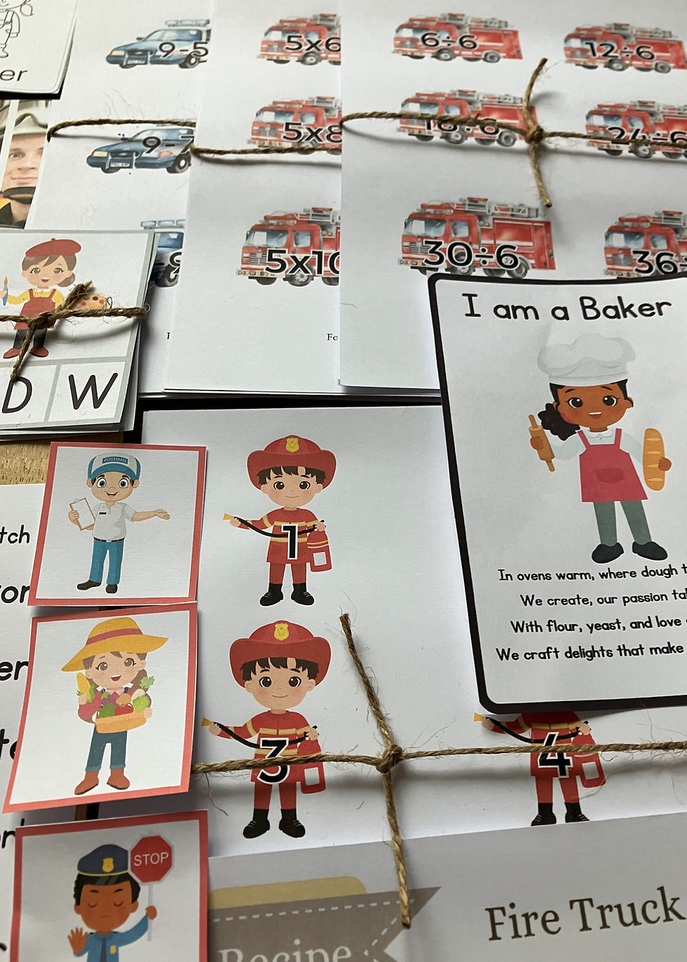 Community Helpers Learning Pack