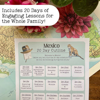 Mexico Homeschool Country Unit