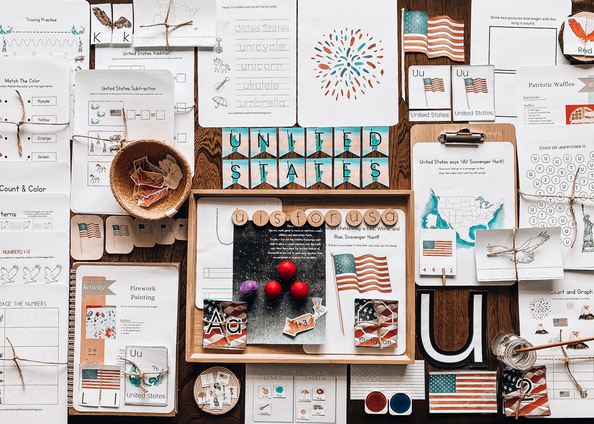 U is for United States