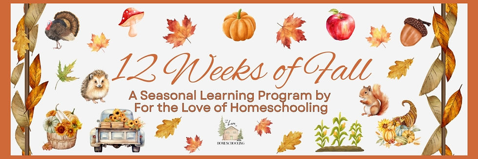 12 Weeks Fall