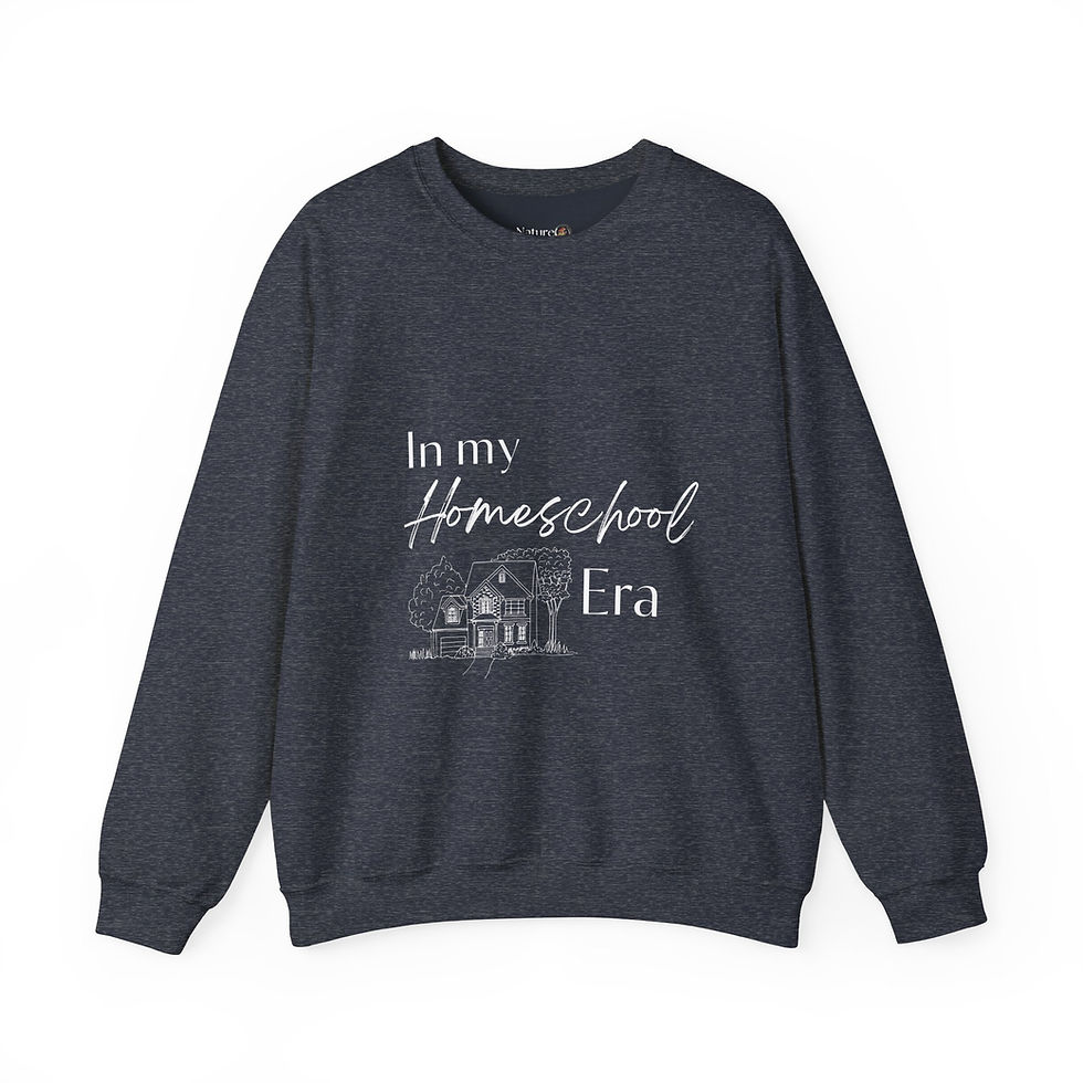 Thumbnail: In My Homeschool Era Women's Heavy Blend™ Crewneck Sweatshirt