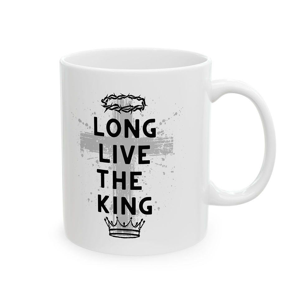 Thumbnail: Long Live the King Ceramic Mug, (11oz, 15oz)