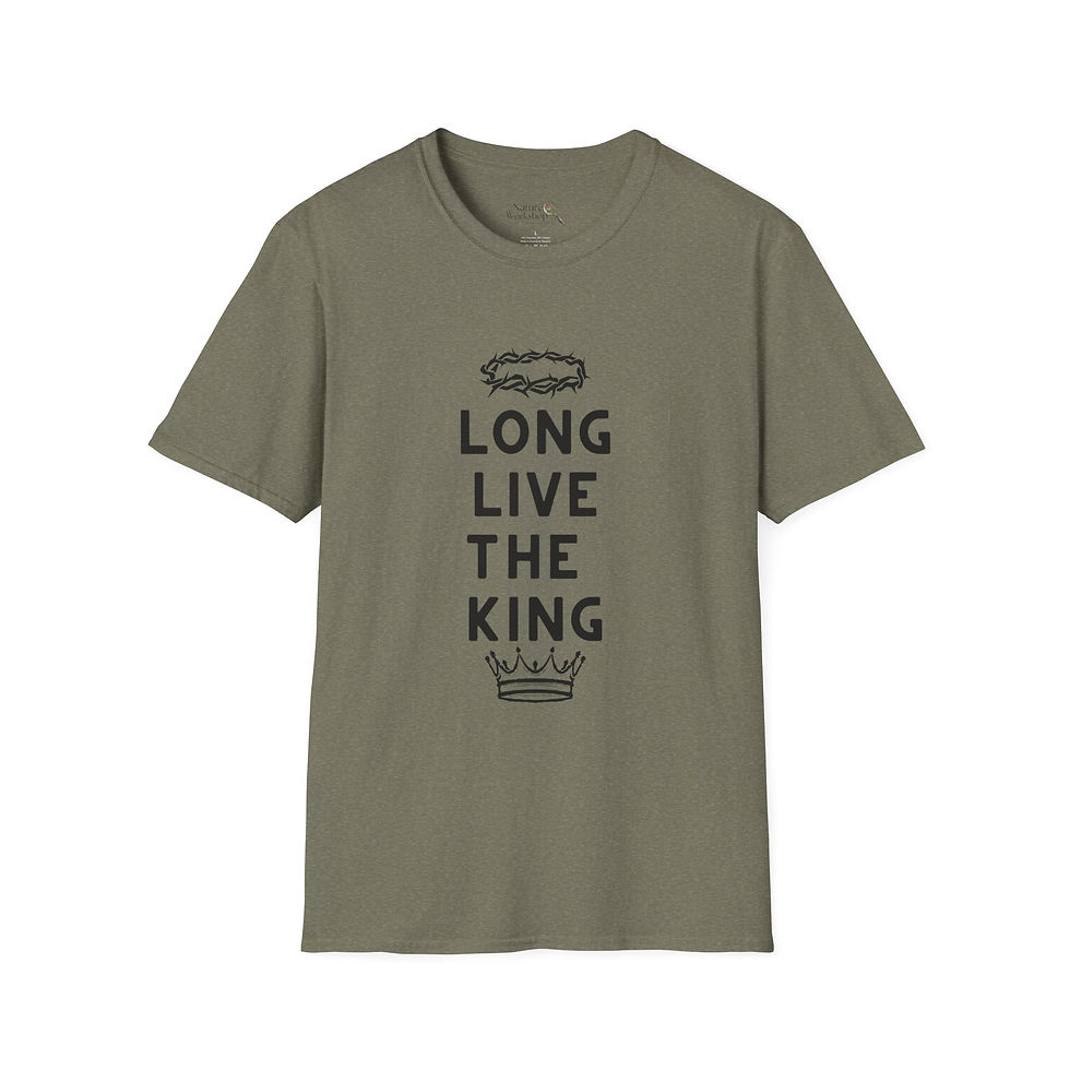 Thumbnail: Long Live the King Adult Unisex Softstyle T-Shirt