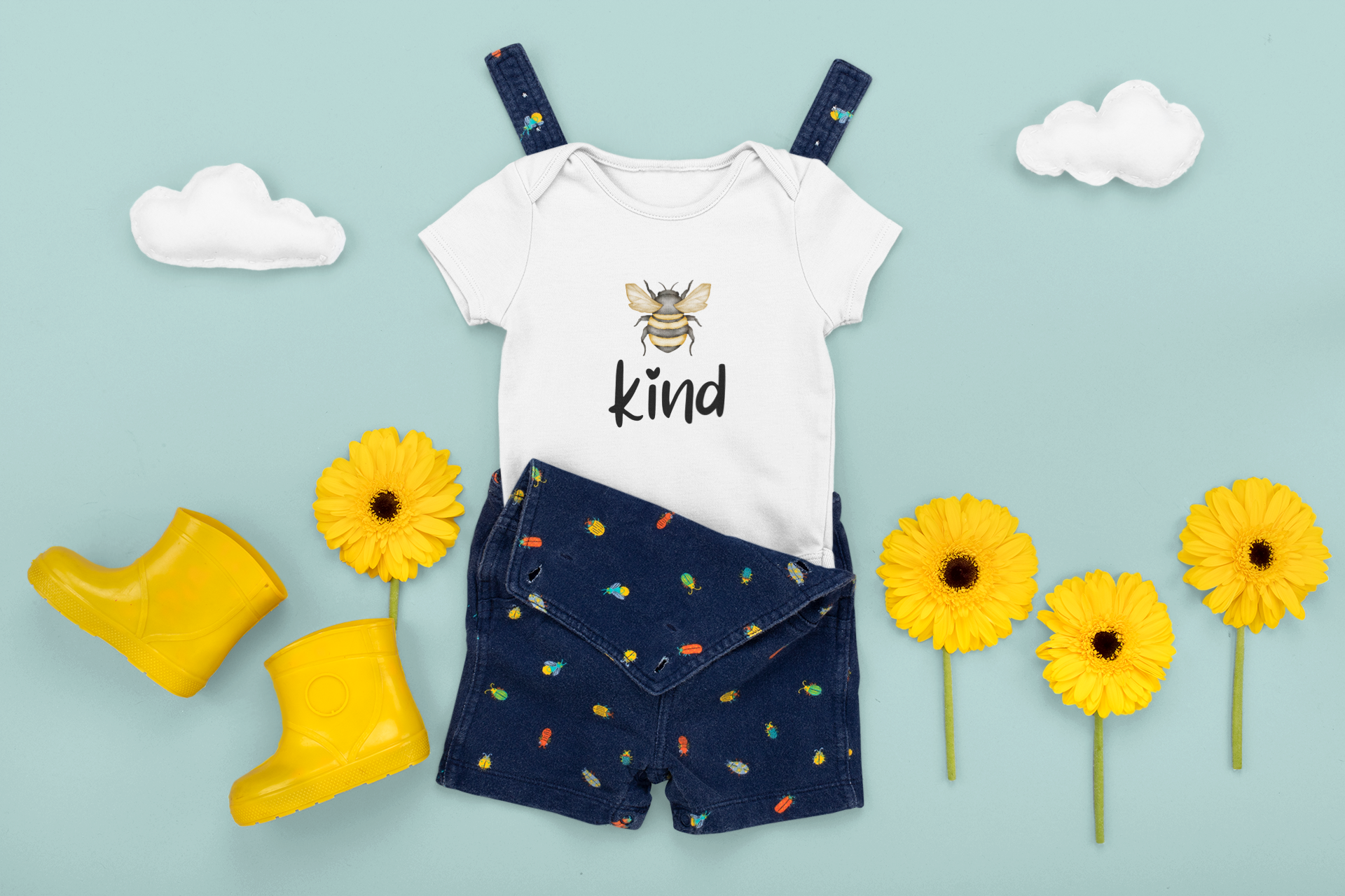 Bee Kind Infant Fine Jersey Bodysuit