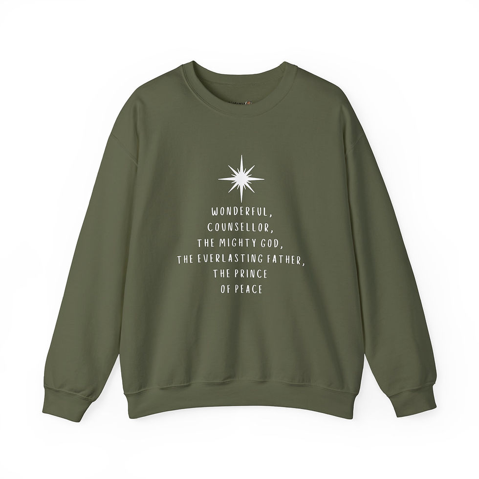 Thumbnail: Prince of Peace Unisex Heavy Blend™ Crewneck Sweatshirt