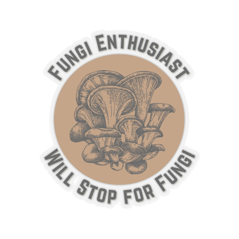 Thumbnail: Fungi Enthusiast Kiss-Cut Stickers