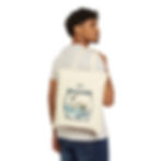 Thumbnail: Polar Biome Jar Cotton Canvas Tote Bag