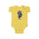 Thumbnail: Little Bear (Black) Infant Fine Jersey Bodysuit