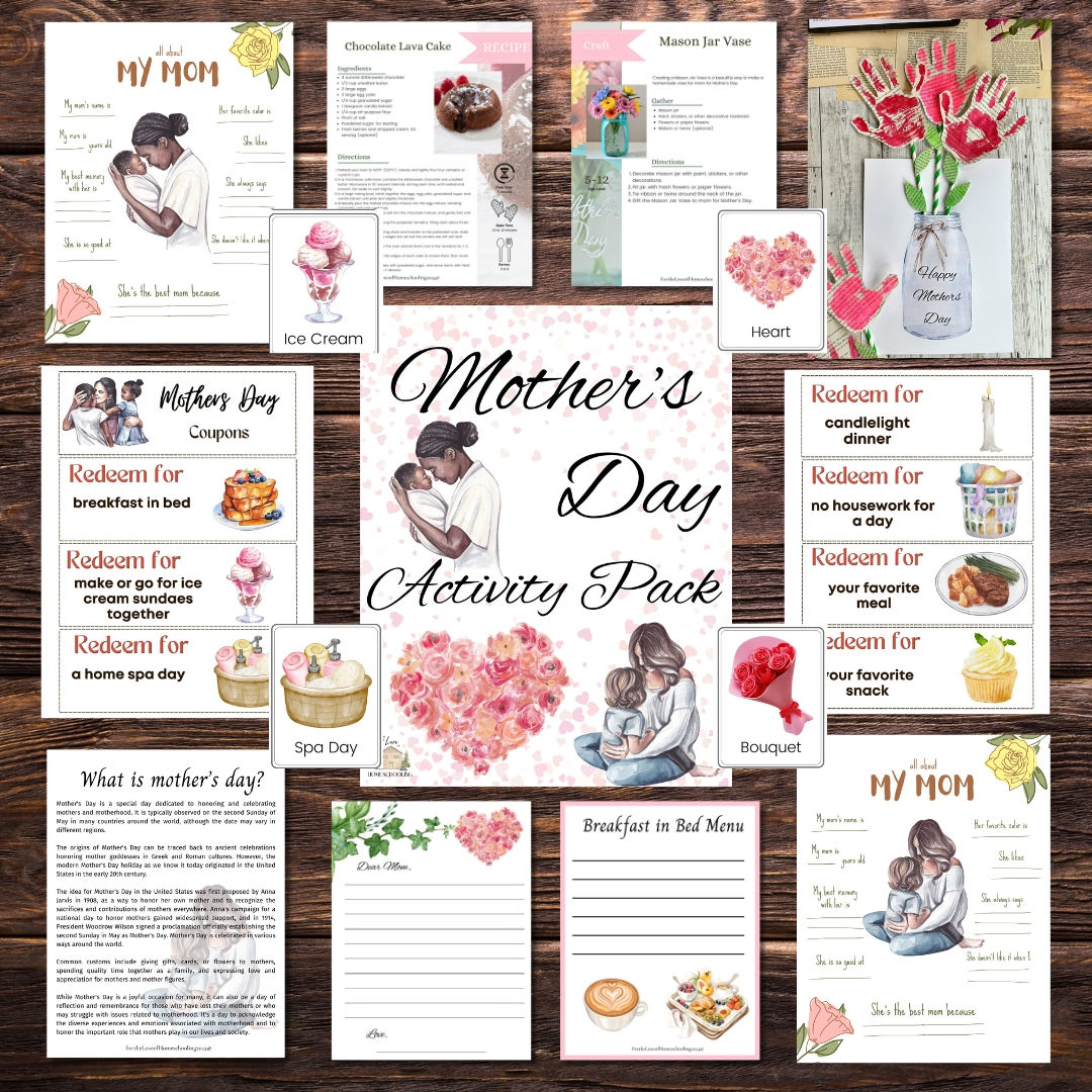 Mother's Day Activity Pack