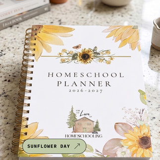 Sunflower Day Planner Cover