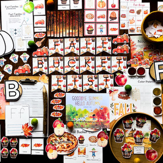 Fall Bucket List Unit