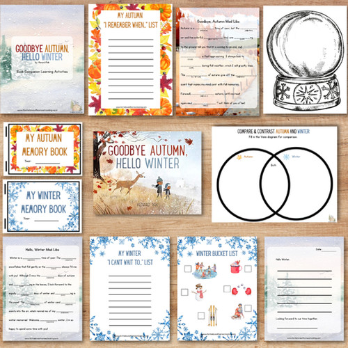Goodbye Autumn, Hello Winter Companion Pack | FTL of Homeschooling