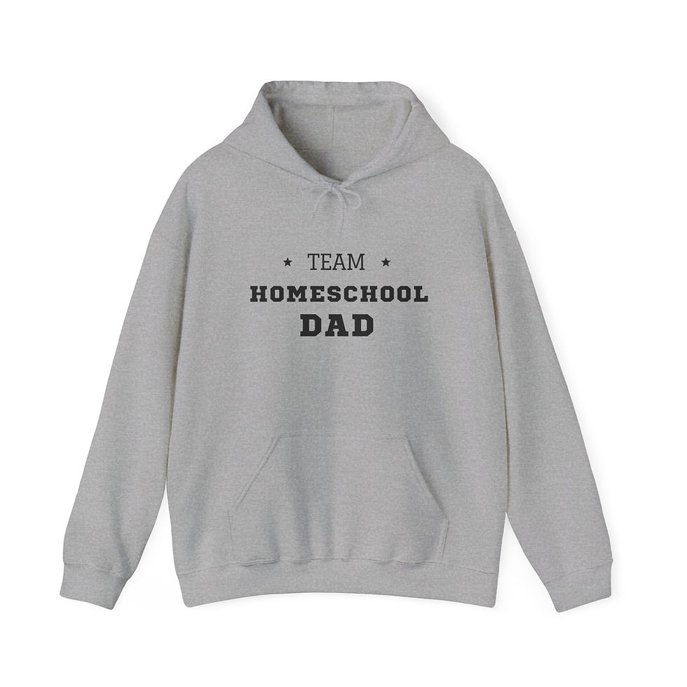 Thumbnail: Team Homeschool Dad LH Adult Hoodie