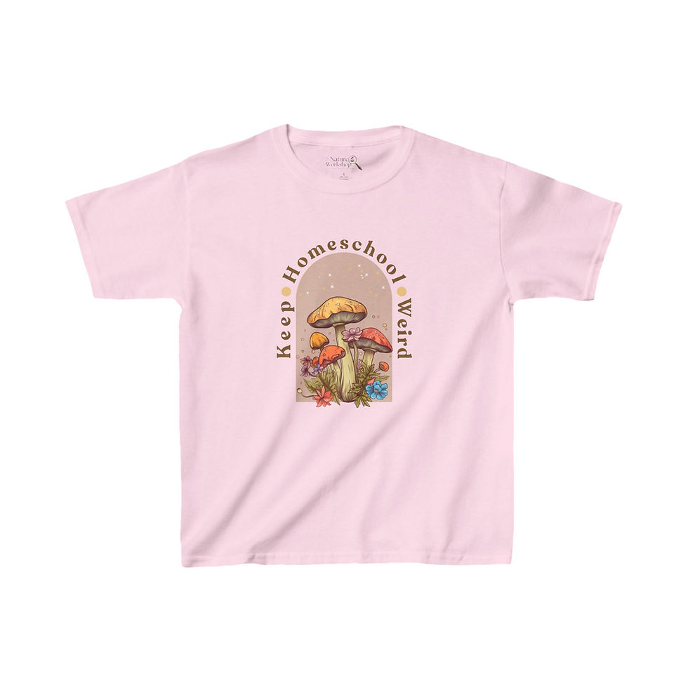 Thumbnail: Homeschool Weird Kids Heavy Cotton™ Tee 