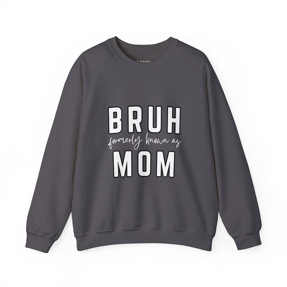 Thumbnail: Bruh Women's Heavy Blend™ Crewneck Sweatshirt