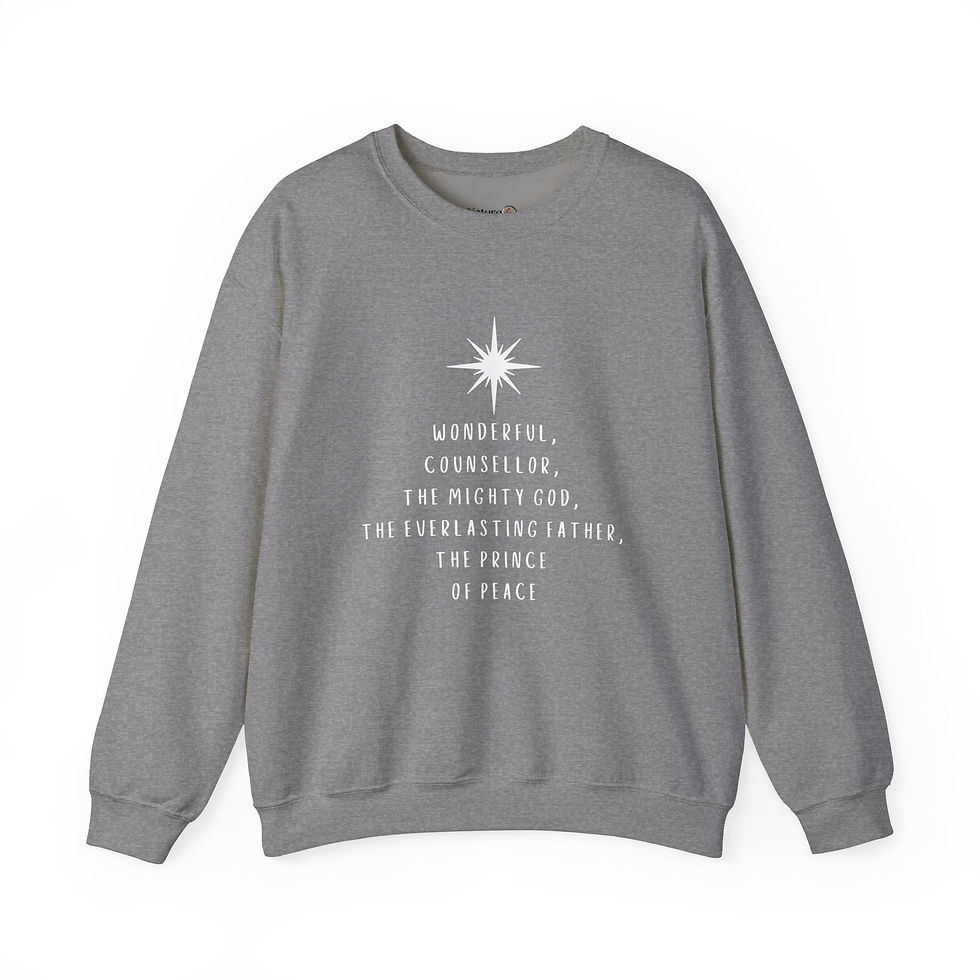 Thumbnail: Prince of Peace Unisex Heavy Blend™ Crewneck Sweatshirt