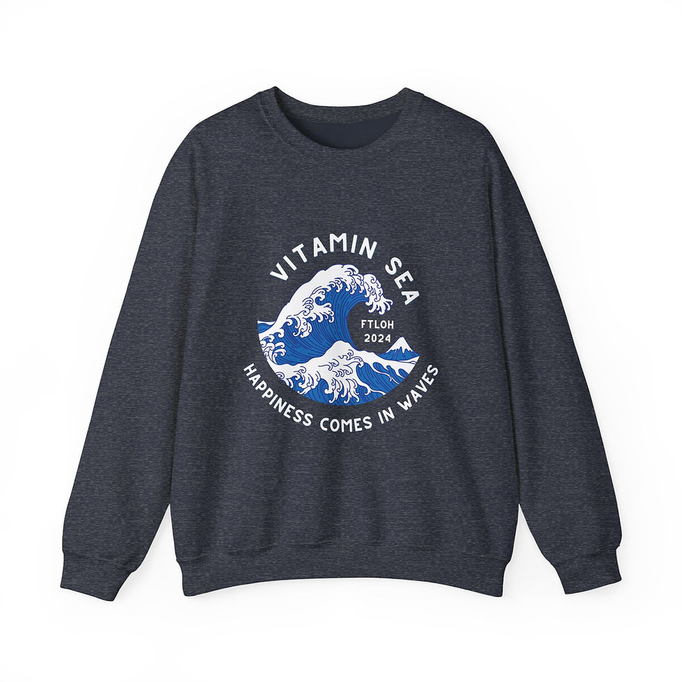 Thumbnail: Vitamin Sea DarkUnisex Heavy Blend™ Crewneck Sweatshirt